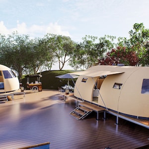 Extravagant Glamping Pods